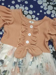 Floral Tulle Dress