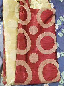 Retro Ring Pattern Curtains