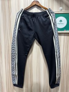 GUCCI GG Monogram Snake Print Black Jogger