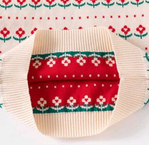 Vintage Floral Sweater Vest