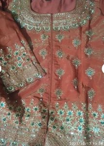 Exquisite Embroidered Lehenga Choli Set