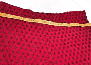 Maroon Chikankari Kurta &amp; Plazo Pant Set