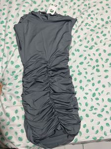 Stylish Ruched Bodycon Dress