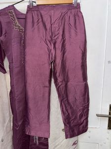 Beads And Stone Work Kurta set