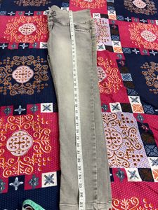 Stylish Grey Denim Jeans