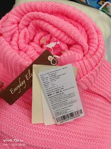 Pink Knitted Sweater