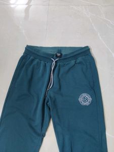 Comfortable Men's Teal Joggers