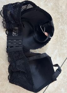 Elegant Black Lace Bra