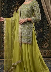 Embellished Pakistani Sharara Set