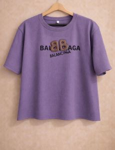 Purple Graphic T-Shirt