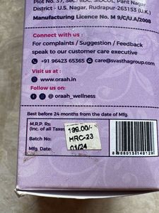 Oraah Hair Removal Cream