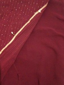 Ashish N Soni Sparkly Maroon Lehenga