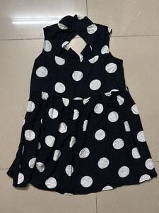Chic Polka Dot Sleeveless Dress