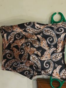 Cute Velvet Crop Top