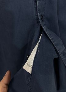 Blue Button-Down Shirt