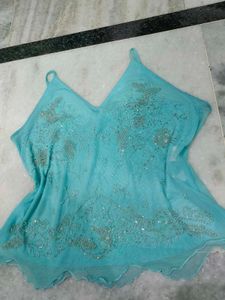 y2k Sparkling Chatpata beaded Top