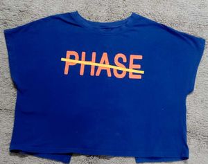 Blue Graphic Tee