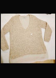 Cozy Knit V-Neck Sweater