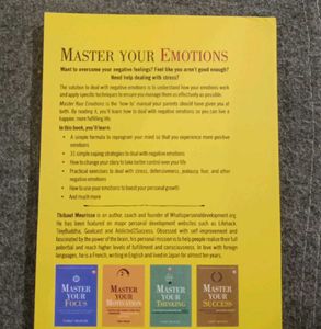 Master Your Emotions Book