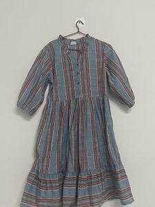 Striped Midi Dress