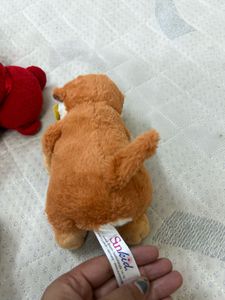 Cute Meerkat Plush Toy with Heart