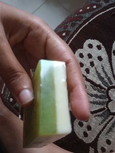 two layer neem and honey soap