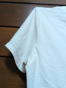 Classic &amp; Chic -Pearl Embellished White T-Shirt