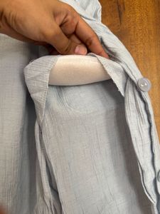 Comfy Blue Pajama Shirt