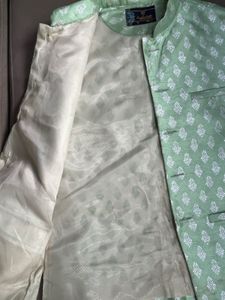 🌿 Elegant Mint Green Waistcoat