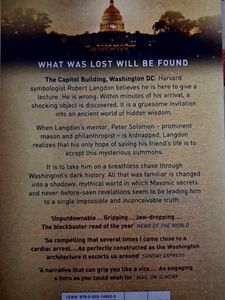 The Lost Symbol By Dan Brown A Thriller Novel