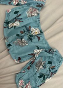 Off Shoulder Crop Top