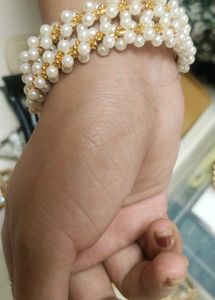 Pearl Bangle Set