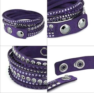 SWAROVSKI Slake Rock Purple Bracelet