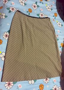 Classic Plaid A-Line Skirt