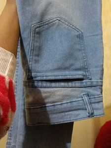 Light Wash Slim Fit Jeans