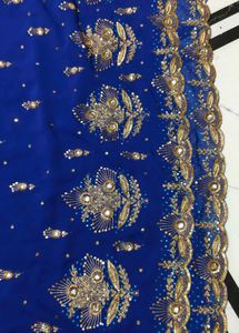 Royal Blue zardozi 💯 an sew work beautiful 😍