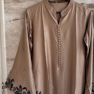 Kurta Set Floral Print without buttons