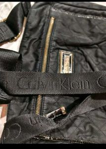 Stylish Quilted Black Shoulder Bag