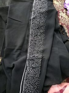 Women Black Saree