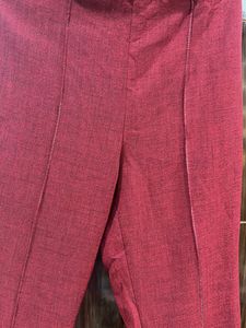 Maroon Casual Pants