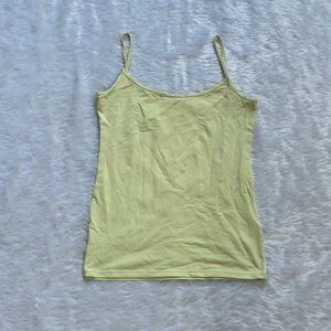 Casual Pastel Yellow Top