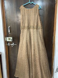 Stunning Gold Ethnic Gown