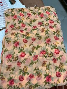 Floral Printed Dress Material