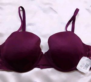 Burgundy Bra