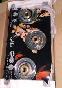 Glass Top Gas Stove new