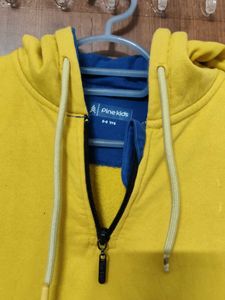 Yellow Pullover Hoodie