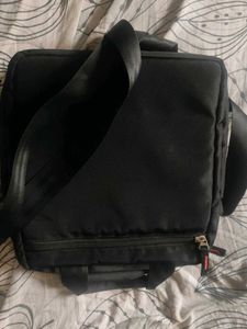 Black Crossbody Laptop Bag