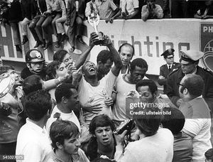 Pele 1970 his 3rd win FifaWorldCup football jersey