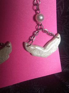 Unique Silver &amp; Pearl Earrings