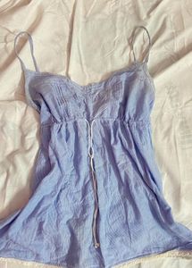 Lavender Cami Top with Lace Trim